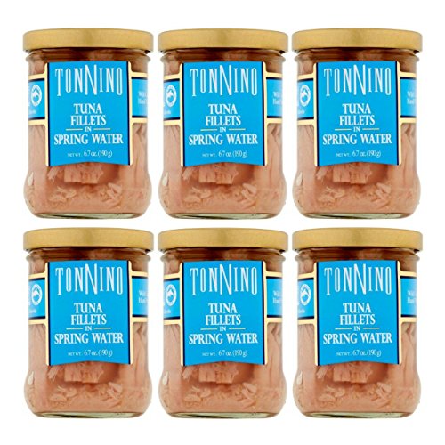 Tonnino Tuna Fillets in Spring Water, 6.7 oz (6 Jars) image 2