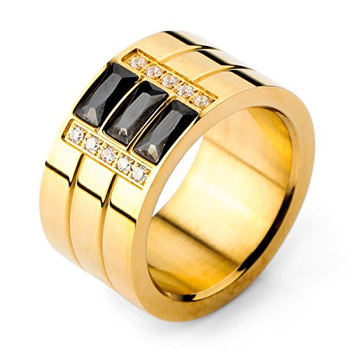 MunkiMix Acciaio Inossidabile Anello Anelli Banda