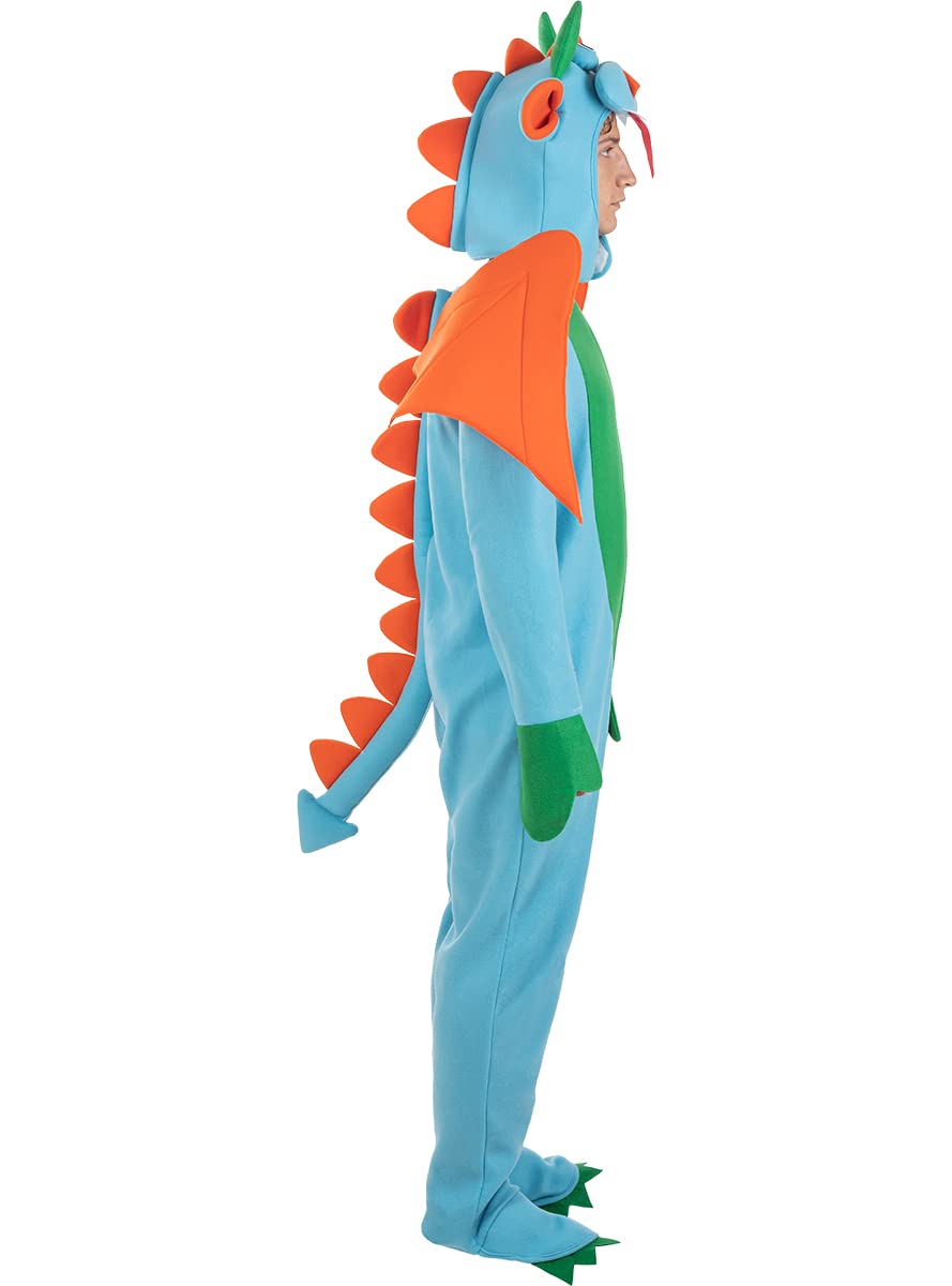 Funidelia | Disfraz de camaleón para hombre y mujer Animales - Disfraz para adultos y divertidos accesorios para Fiestas, Carnaval y Halloween - Talla L - XL - Verde