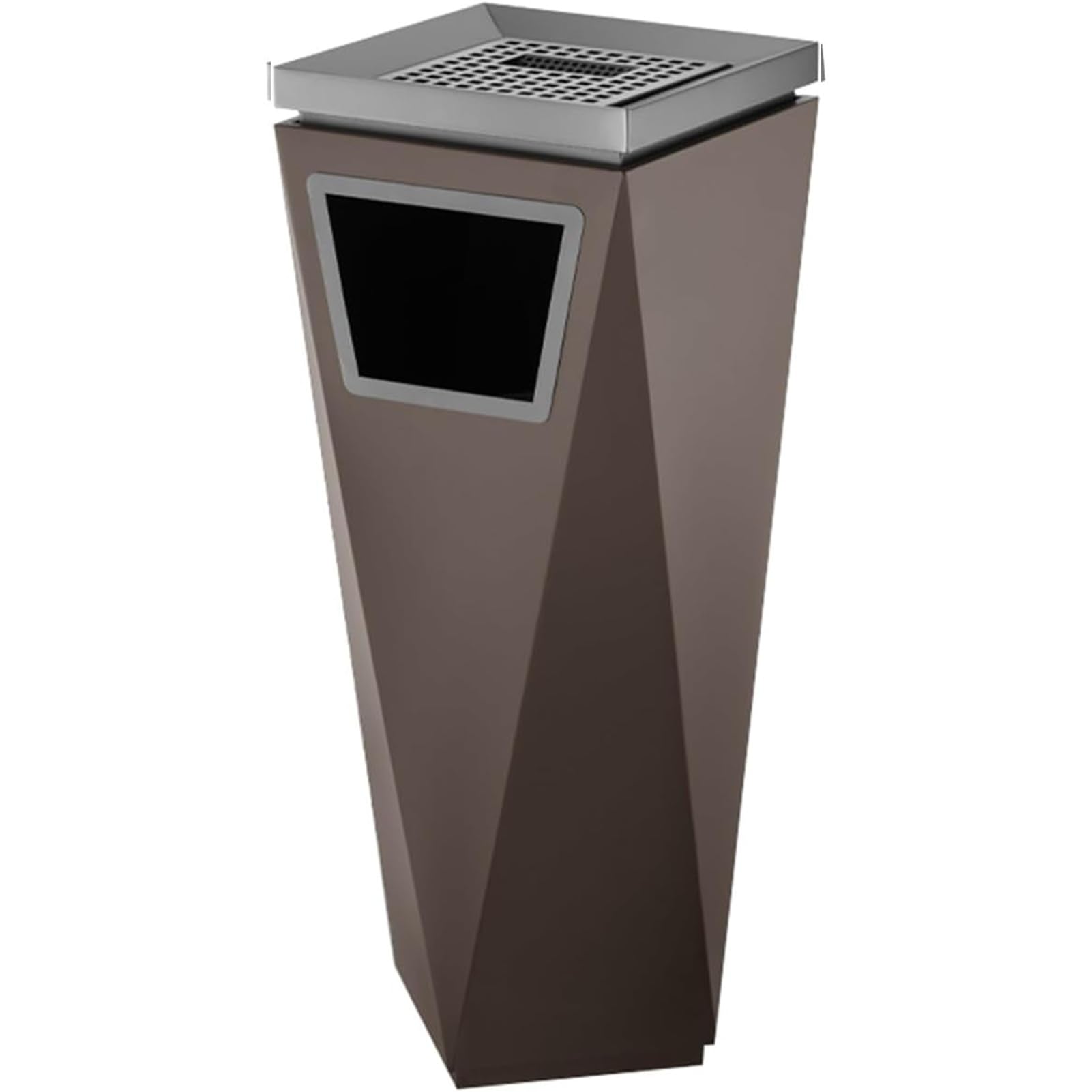 Réceptacle à mégots extérieur sur pied anti-odeur avec collecteur de déchets grand volume