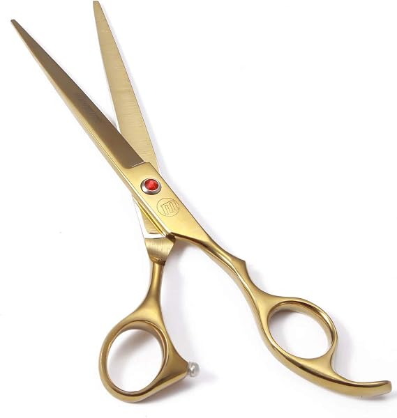 Professional Dog Grooming Scissors Set, 7 Inch/8 Inch Pet Grooming Scissors Chunkers Shears for Dog, Curved Dog Grooming Scissors, Thinning Shears for Dog with Grooming Comb