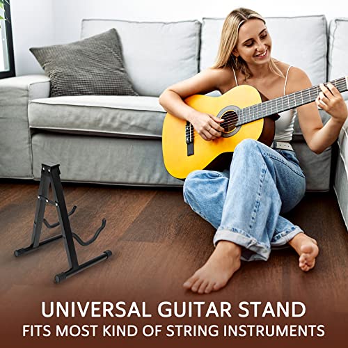 Straame Support universel pour guitare – Cadre en A, robuste, basse, électrique et de voyage – Pieds antidérapants… - Les Beatles, Paul McCartney, John Lennon, RIngo Starr, George Harrison Straame Support universel pour guitare – Cadre en A, robuste, basse, électrique et de voyage – Pieds antidérapants… – Image 6