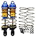 NHX RC Adjustable 112mm Aluminum Shocks (2) for 1/8 Arrma Traxxas Hobao -Blue