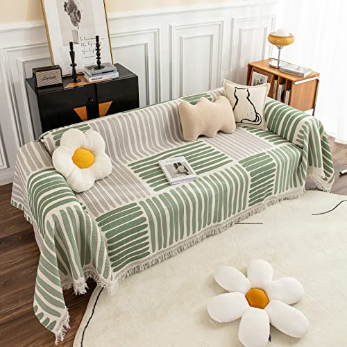 Housse de canapé haute densité en coton tissé robuste et durable - 5