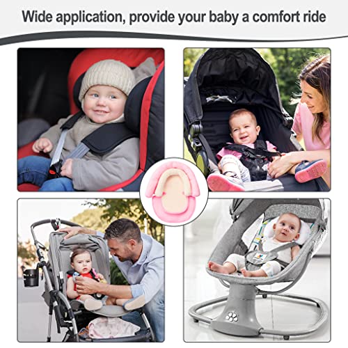 Baby Stroller Cushion, Vocheer 2-In-1 Car Seat Neck Support Cushion With Liner Head And Body Support Pillow For Baby, Pink #TOP3