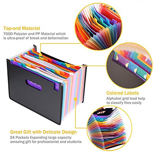 JIM House 24 tasche espansione file cartella