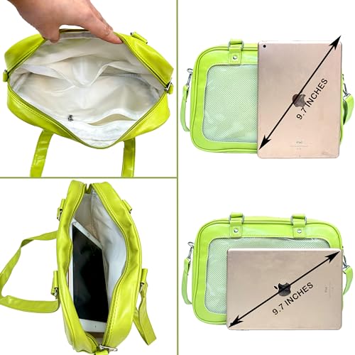 Image of TTCAYU Ita Bag Crossbody kawaii Pin Display Bag with Insert Ita Messenger Bags Japanese Handbag Shoulder JK Purse for Girl