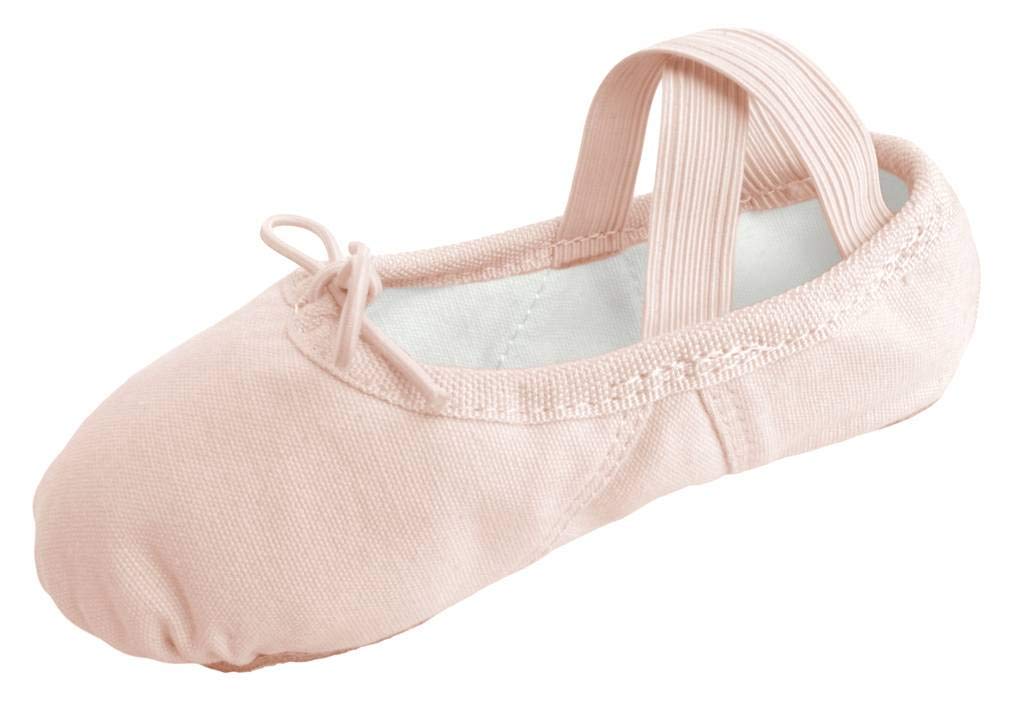 Dancina Ballet Shoe Premium Canvas - Split Suede Sole 6.5CH Pink 1