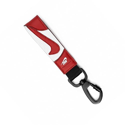 Swoosh Key Holder - Durable Carabiner-Style Clip, Keychain with Iconic