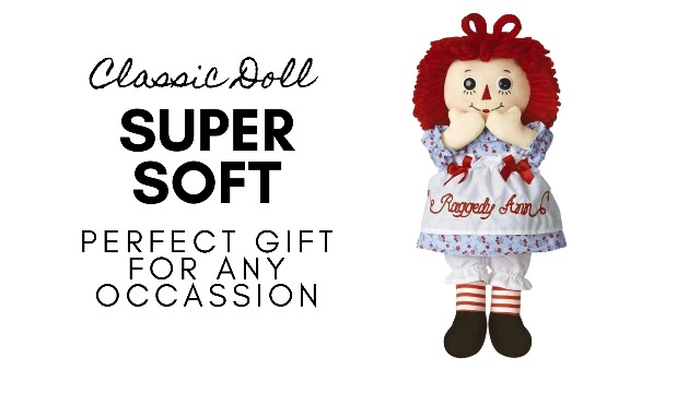 Amazon.com: Jolitee Raggedy Ann Classic Dolls Book Set