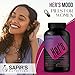 Female Libido Booster for Women - Increase Passion, Desire & Excitement - Relieve Stress, Reduce Dryness & Heighten Sensitivity, Her's Hornygoatweed Energy Supplement for Women in the Mood Enhancer