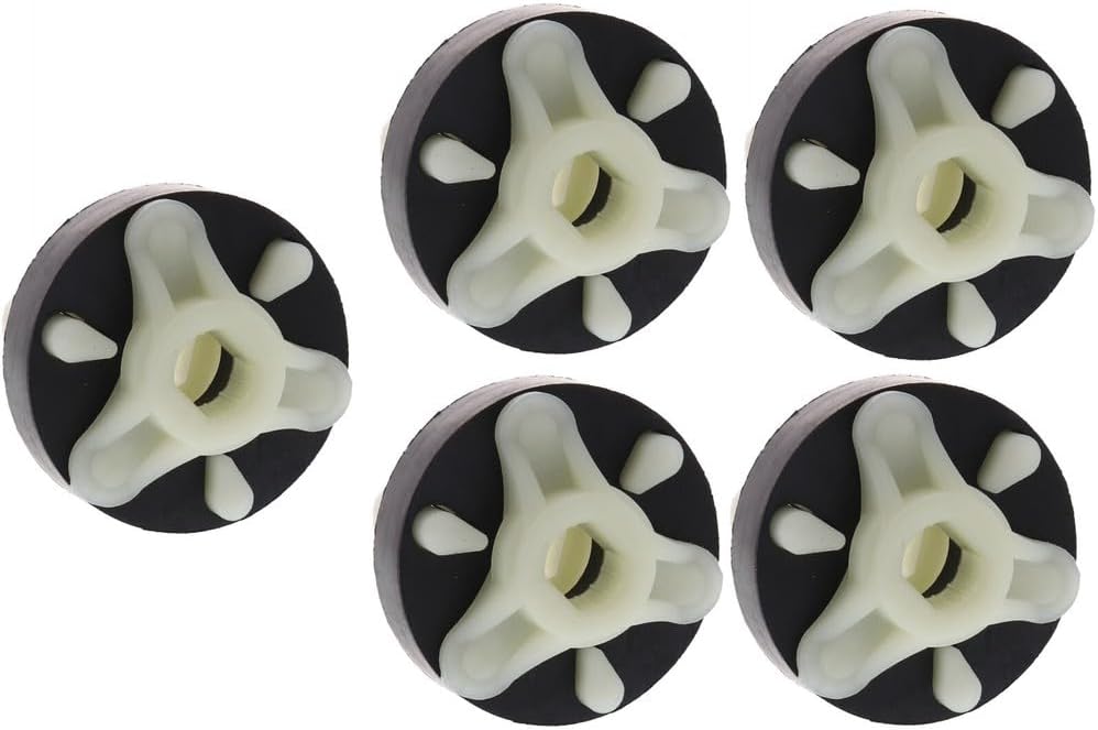 Replacement Part for 285753 Washer Coupler Compatible Replacement for 5 Pack Durable Repair Component for Home Equipment Appliance Repair Universal Long-Lasting Performance