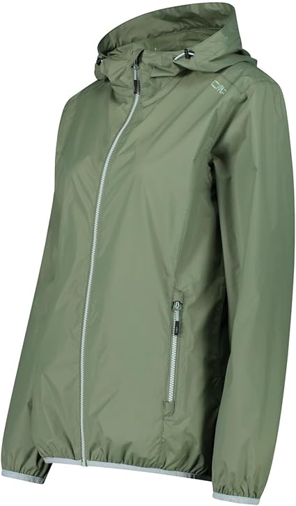 CMP Giacca Antipioggia Donna - Impermeabile WP10000, Traspirante, Con Cappuccio Regolabile - Foto 2