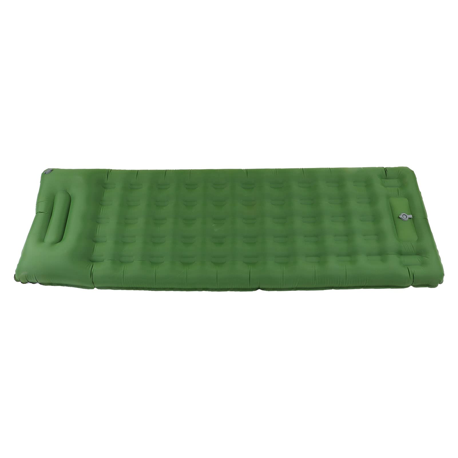Tappetino da Campeggio Gonfiabile Comodo Gonfiaggio Ergonomico a Piedi Anni '60 per Zaino in Spalla All'aperto Nylon Verde Oliva Impermeabile