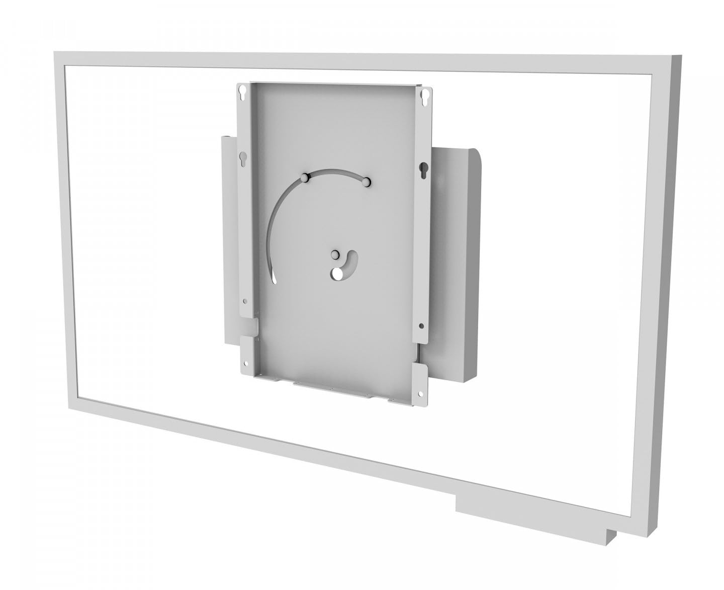 Peerless Rotational Mount Interface Rmi3-Flip2 - Klammer F?r LcD-Display - Wei? Gl?nzend - Bildschirmgr??e: 139.7-165.1 Cm (55"-65") - Montageschnitt