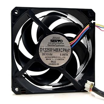 for D1225X14BXCPA41 12CM 12025 13.6V 0.087A Cooling Fan