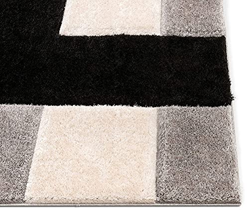 Image of Carpets for Living Room 6x8 feet Shaggy Rug Handmade Microfiber Super Soft Plush Fluffy Thick Rug- Shaggy 9