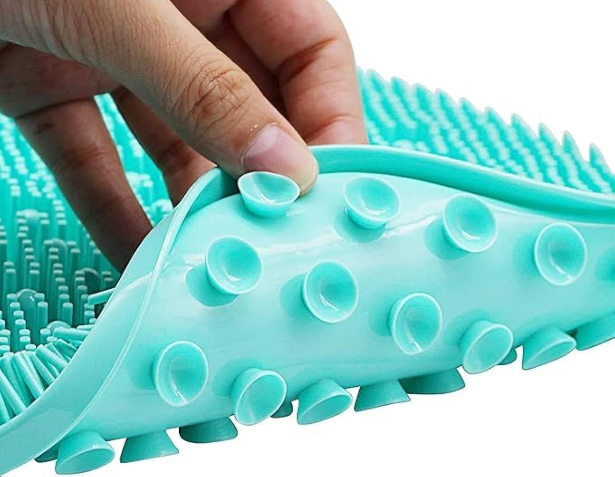 Shower Foot Massager Scrubber, Non-Slip Silicone Brush