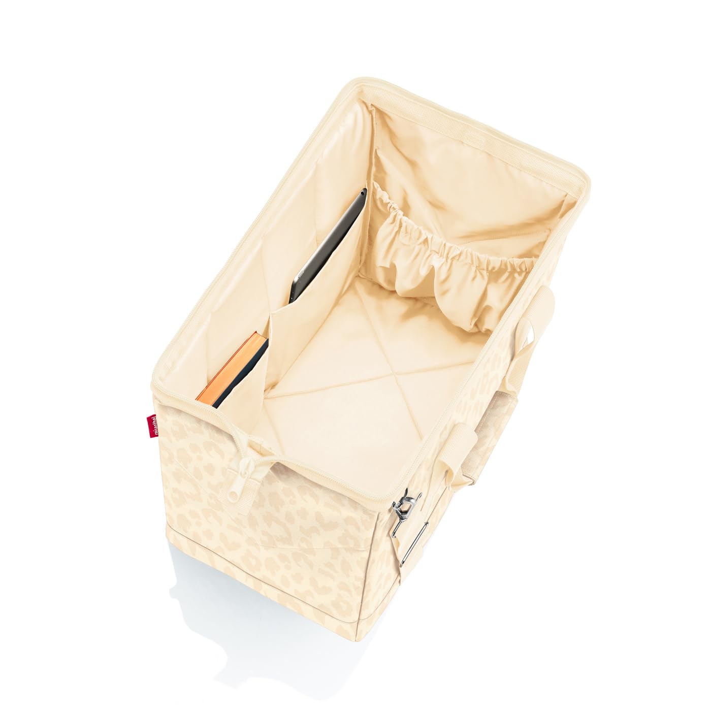 reisenthel Allrounder L - Borsa da dottore versatile per viaggi, lavoro o tempo libero, con design funzionale ed elegante, Leo Vanilla, Einheitsgröße, casual