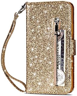 PU Flip Wallet Leather Case for iPhone 11 Pro MAX, Glitter Card Slot