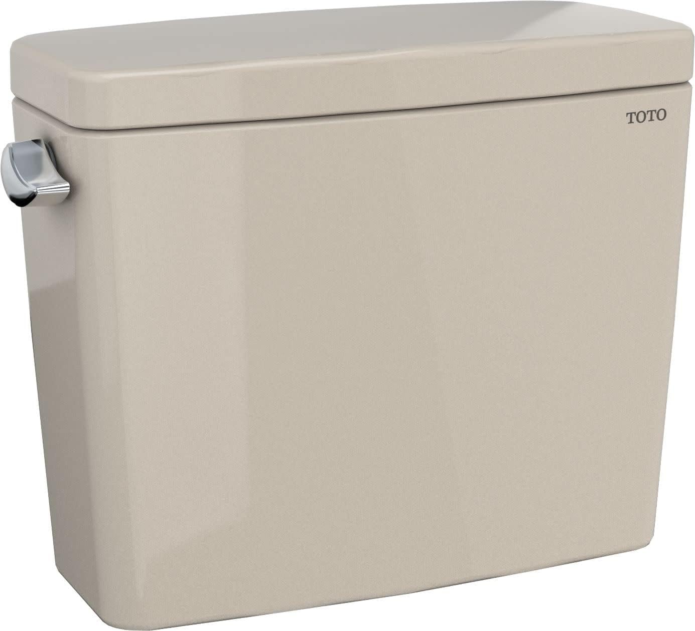 TOTO Drake 1.6 GPF Toilet Tank with WASHLET+ Auto Flush Compatibility, Bone - ST776SA#03
