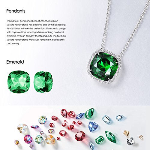 Alantyer Collana Donna Ciondolo con Cristalli