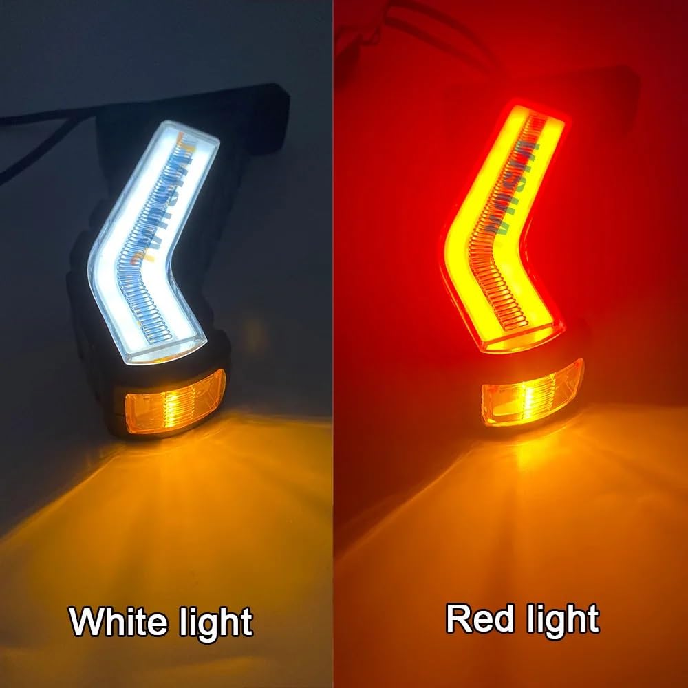Indicatori Direzione Laterali Per Auto SUV Furgoni Camion Camper Autobus Rimorchio Barca Camion 2 Pezzi/4 Pezzi 12V 24V LED Luci Di Posizione Laterali Che Scorrono Indicatori Di Direzione Lampada(1 pa