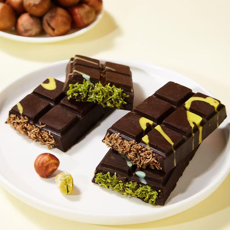 Amazon.co.jp: ドバイ チョコ チョコレート 食感豊か 超大サイズ 具だ