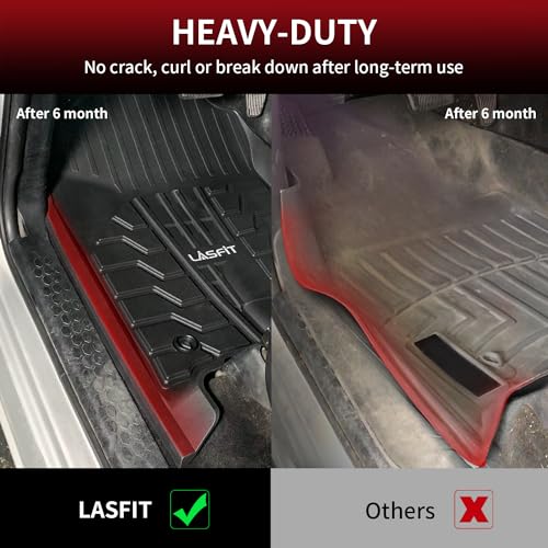 Image of LASFIT Floor Mats for RAM 1500 /2500 /3500 2013-2018 Crew Cab