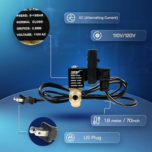 UNOX 110V Electronic Drain Valve