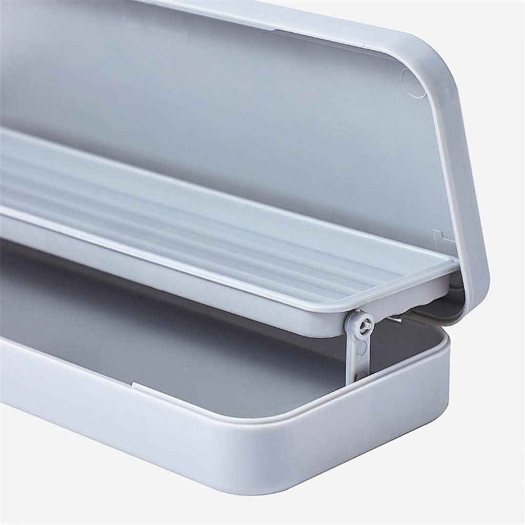 Estuche de papelería portátil de Doble Capa - Caja de lápices de plástico para Estudiantes - Organice Sus bolígrafos con estiloWit