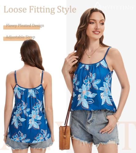 Image of Camisoles for Women with Built in Bra Adjustable Strap Tank Tops Cami Sleeveless Summer Tops for Workout Sleeping Traveling