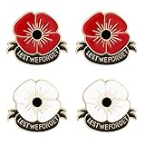 🪦DESIGNKONZEPT🪦 Mohnblumen sind nicht nur schöne Blüten; sie tragen die Last der Geschichte in sich und symbolisieren das Gedenken. Unser remembrance poppy pin design ist eine Hommage und trägt die bewegenden Worte 'LEST WE FORGET.' Es dient uns als stete Erinnerung, die Vergangenheit zu ehren, die Geschichte niemals verblassen zu lassen und dennoch Trost im gegenwärtigen Frieden und Glück zu finden, den Schmerz, den Kriege verursacht haben, hinter uns zu lassen.