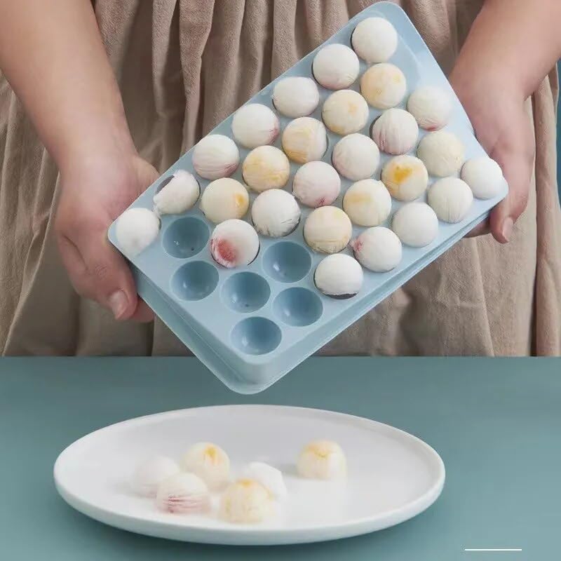 Molde para cubitos en forma de bolas de hielo 33 unidades miniatura 4