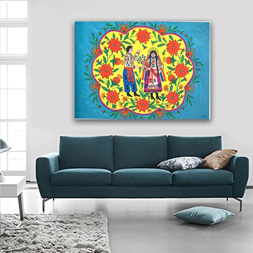 Tableaux sur Toile Maria Primachenko poésie folklorique ukrainienne pour la maison