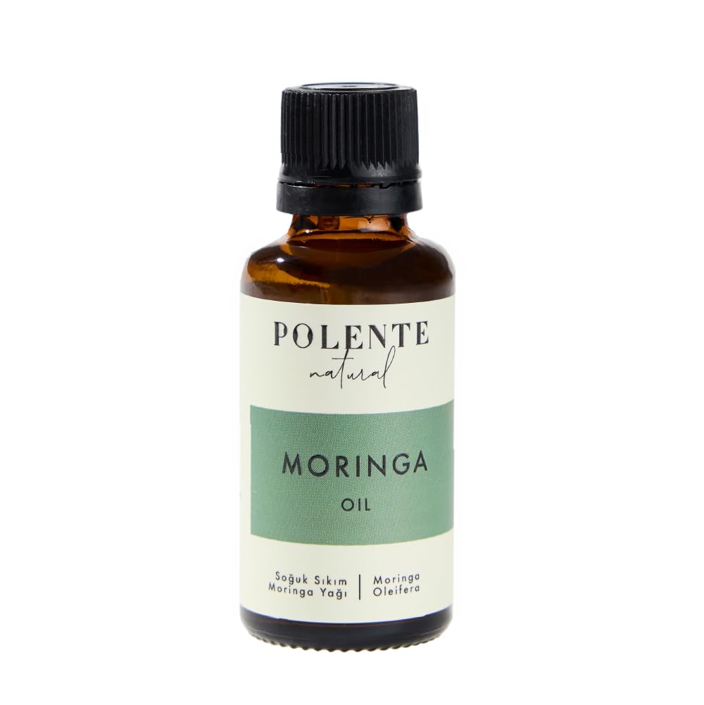 Polente Natural - Moringa Yağı - Soğuk Sıkım (30 ml)