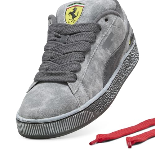 PUMA Mens Scuderia Ferrari Suede XL Desert Motorsport Inspired Sneakers Shoes4