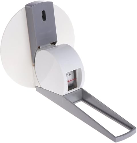 Miniatura 2 de regla montada en la pared del crecimiento del metro de altura del estadiómetro de los 86.6 in con la placa de la pared