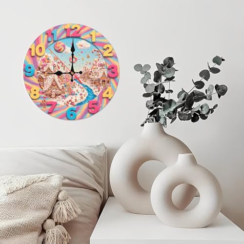 Reloj de Pared de Madera 10 Pulgadas Lancholy miniatura 5