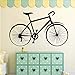 Produktbild Vintage Fahrrad Wandtattoo Vinyl Abnehmbare Pvc Wandaufkleber Raumdekor Schlafzimmer Diy Wandkunst Wohnaccessoires Zubehör 96 * 58.Cm.
