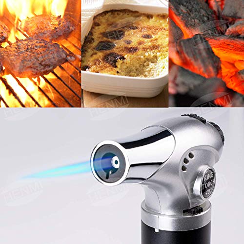 HENMI Küchenbrenner Crème Brulée Brenner Butan Gasbrenner Flambierbrenner Bunsenbrenner Küche für DIY,Gebäck, Desserts… – Bild 6