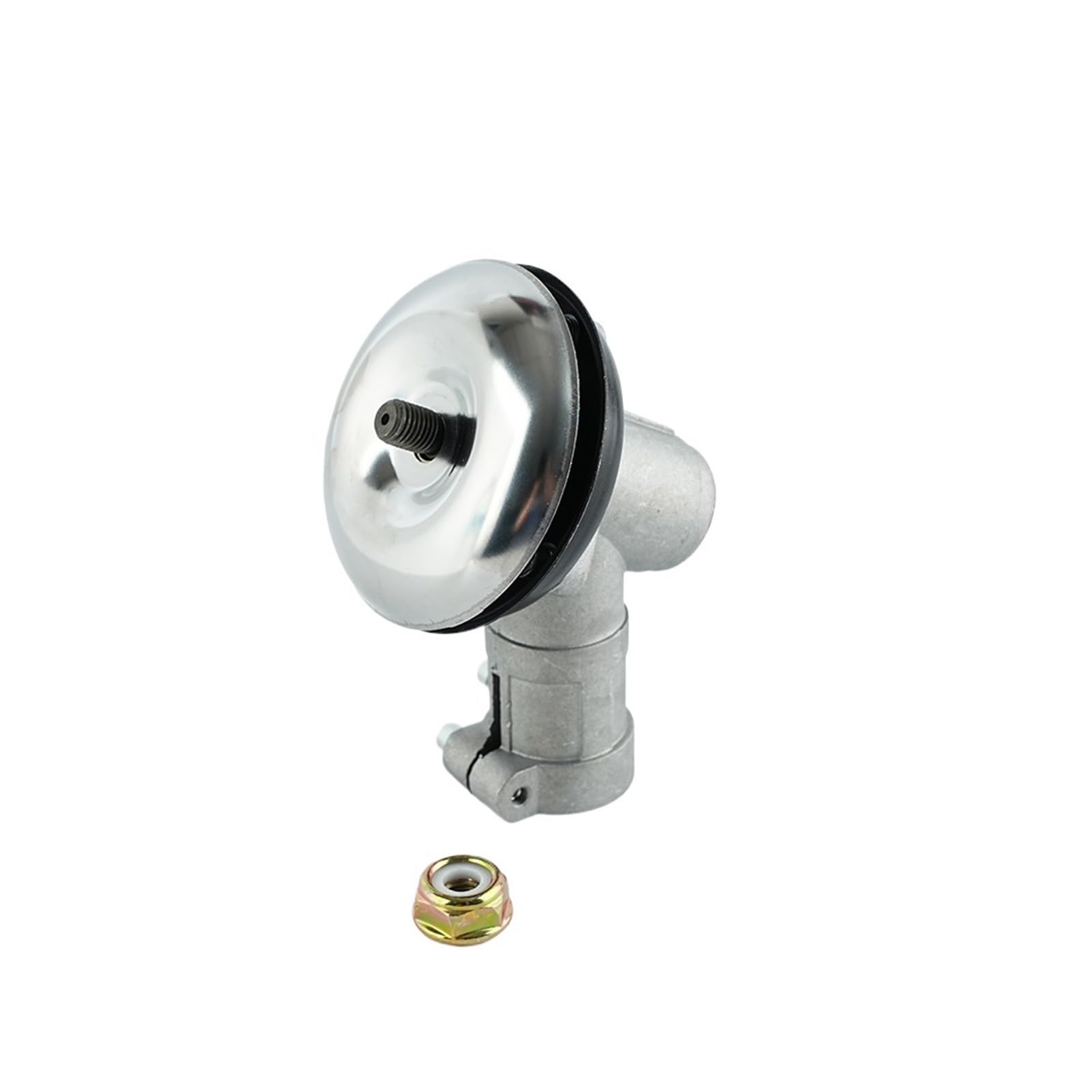 Caja de engranajes de recambio Cabezal de engranaje for cortacésped, plateado, 26mm/28mm, 7T/9T, caja cambios, piezas repuesto for desbrozadora | Single Ear 26mm 7t