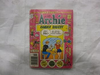 Comic Archie Comics Digest No. 20 160 Page Comics Digest In Full Color Book