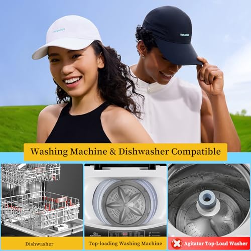 Coopche – Lavador de chapéus para beisebol, gaiola de lavagem de chapéus, lavador de boné para máqui