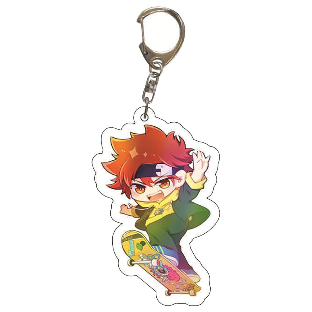 SK8 The Infinitys Action Figures Keychain Anime Cute Keyring Pendant SK8 The Infinitys Acryl Chain (1) — image 1