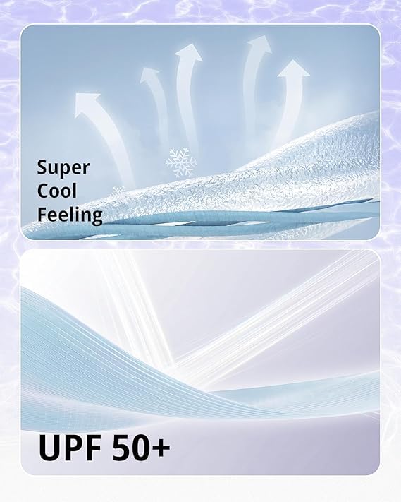 Image of 3-4 PCS Face Cover for Women, Full Face Mask for Sun Protection During Outdoor Activities, Breathable Ice Silk Fabric for All-Day Comfort