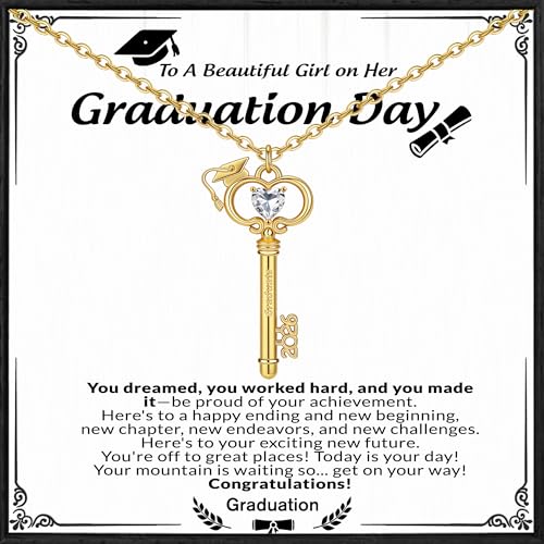 Cadeau de remise de diplôme 2026 : un collier en or inoubliable