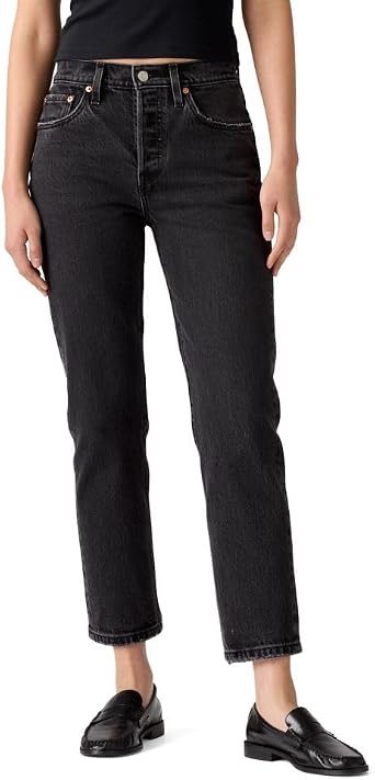 Levis Womens 501 Crop Jeans