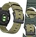 Olytop for Garmin Instinct/Instinct 2 Watch Bands, 22mm Rugged Nylon Instinct3 45mm Replacement Watch Strap Compatible with Garmin Instinct2 Tactical/Tide/Esports/Solar, Green