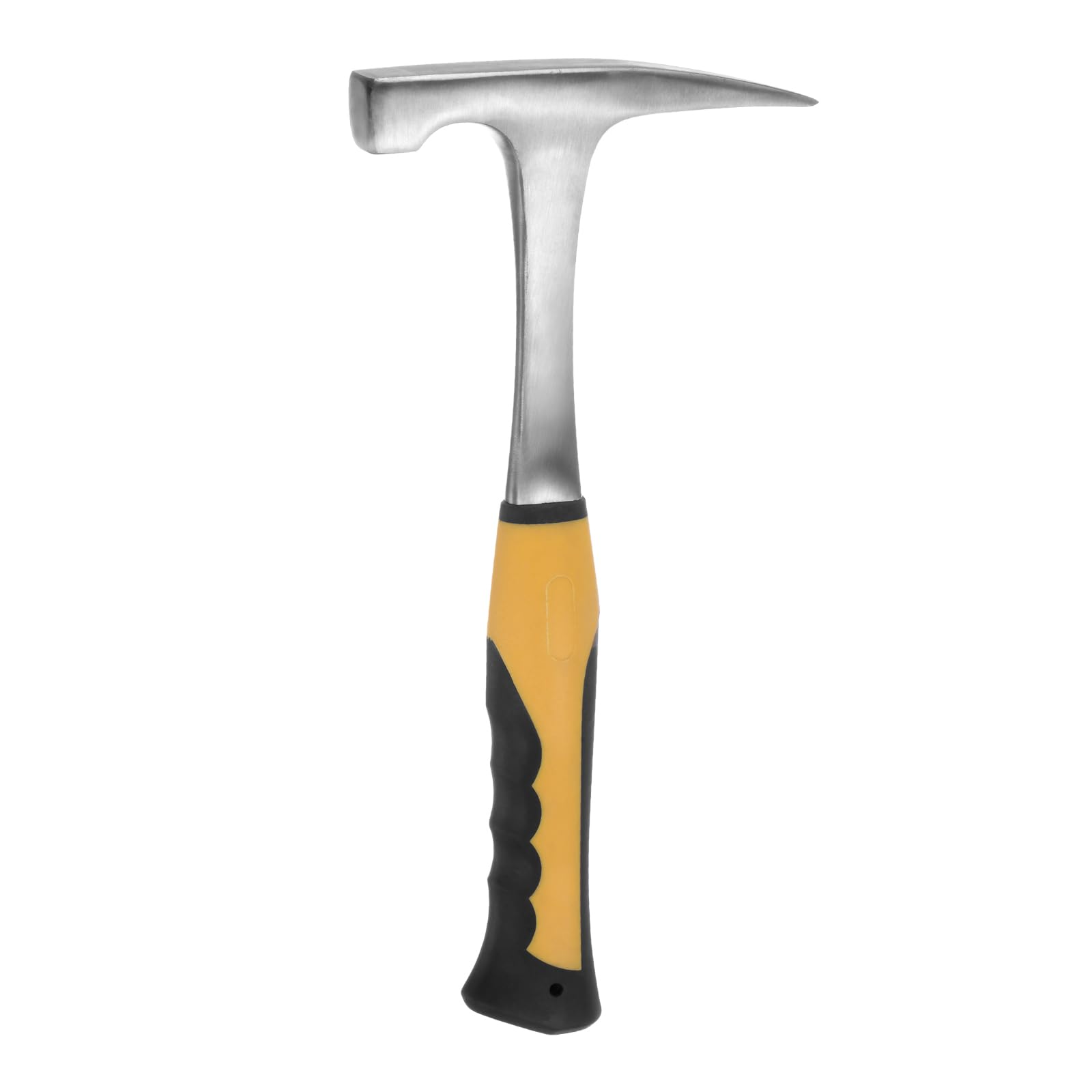 HARFINGTON Rock Hammer 20oz 11inch Pointed Tip Anti-Slip Shock-Proof Handle Geology Hammer Brick Rock Pick Masonry Hammers For Geological Study Exploration Mining Masonry, Black Orange, Masonry Hammers - Canada
